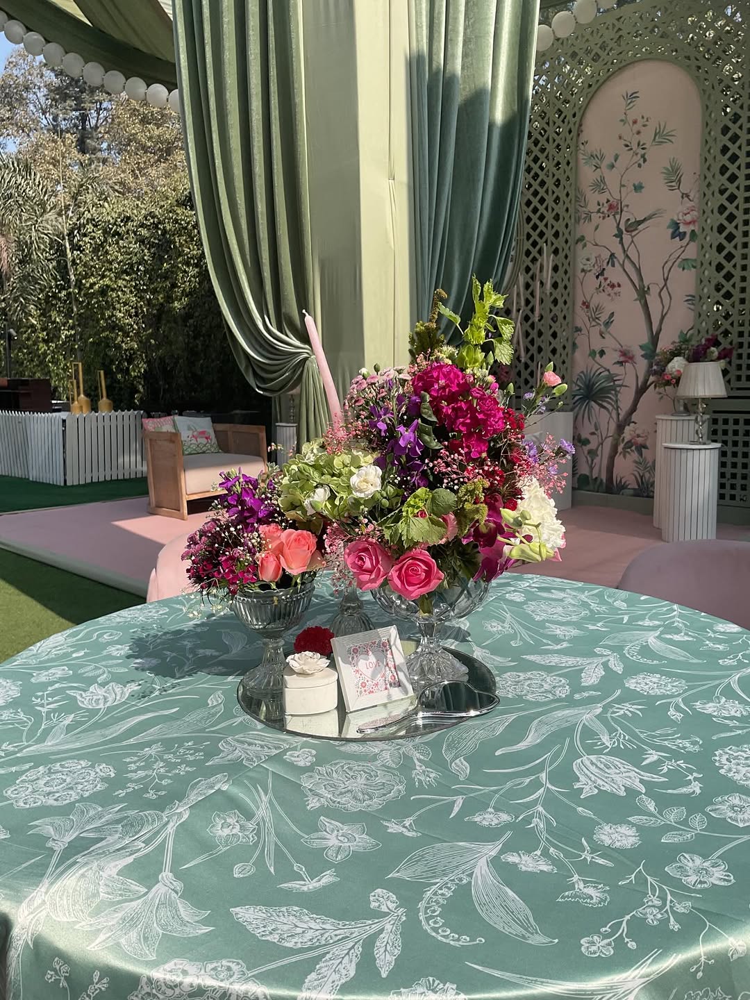 Floral Table Centerpiece