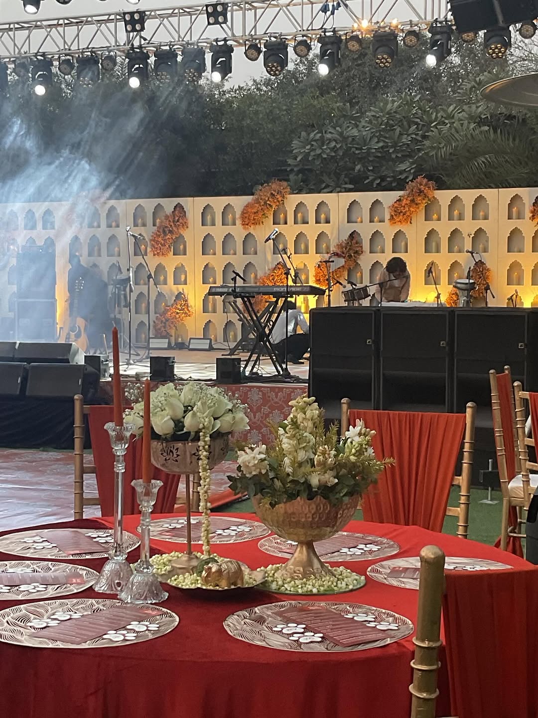 Grand Stage & Arch Backdrop