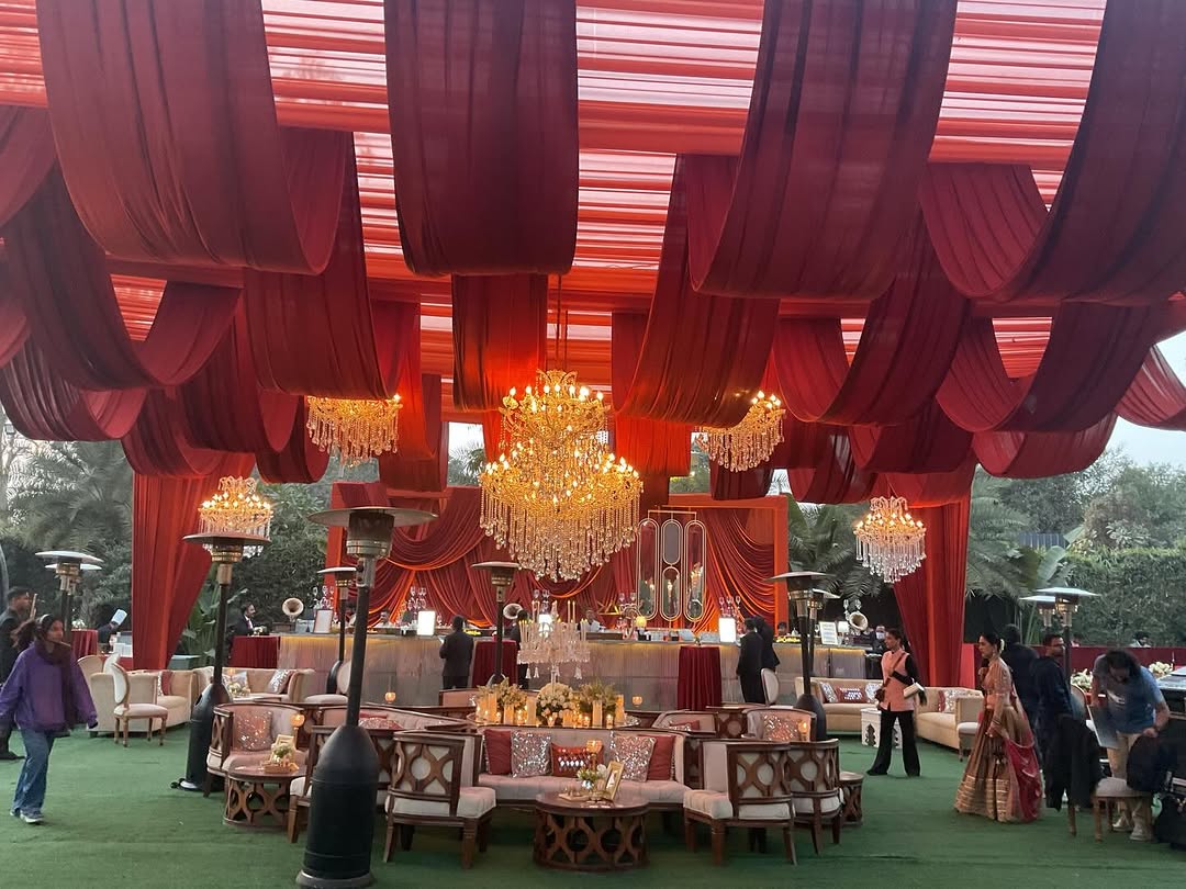 Aesthetic Luxury Floral Backdrop