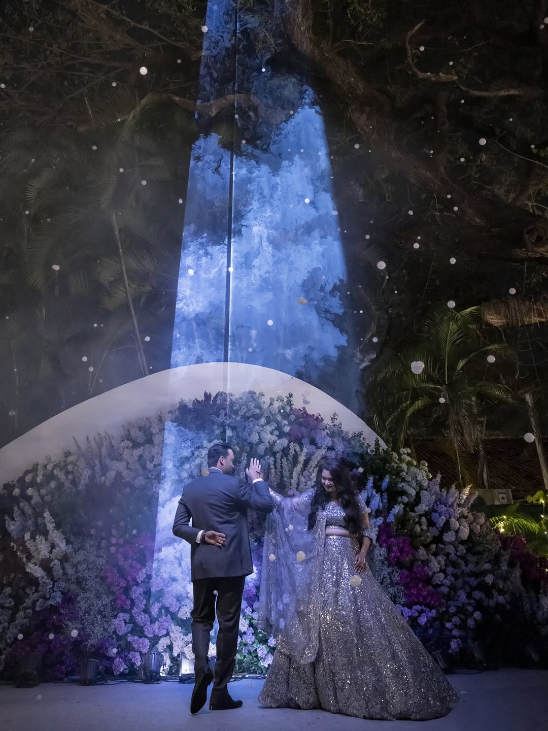 Spotlit Wedding Stage